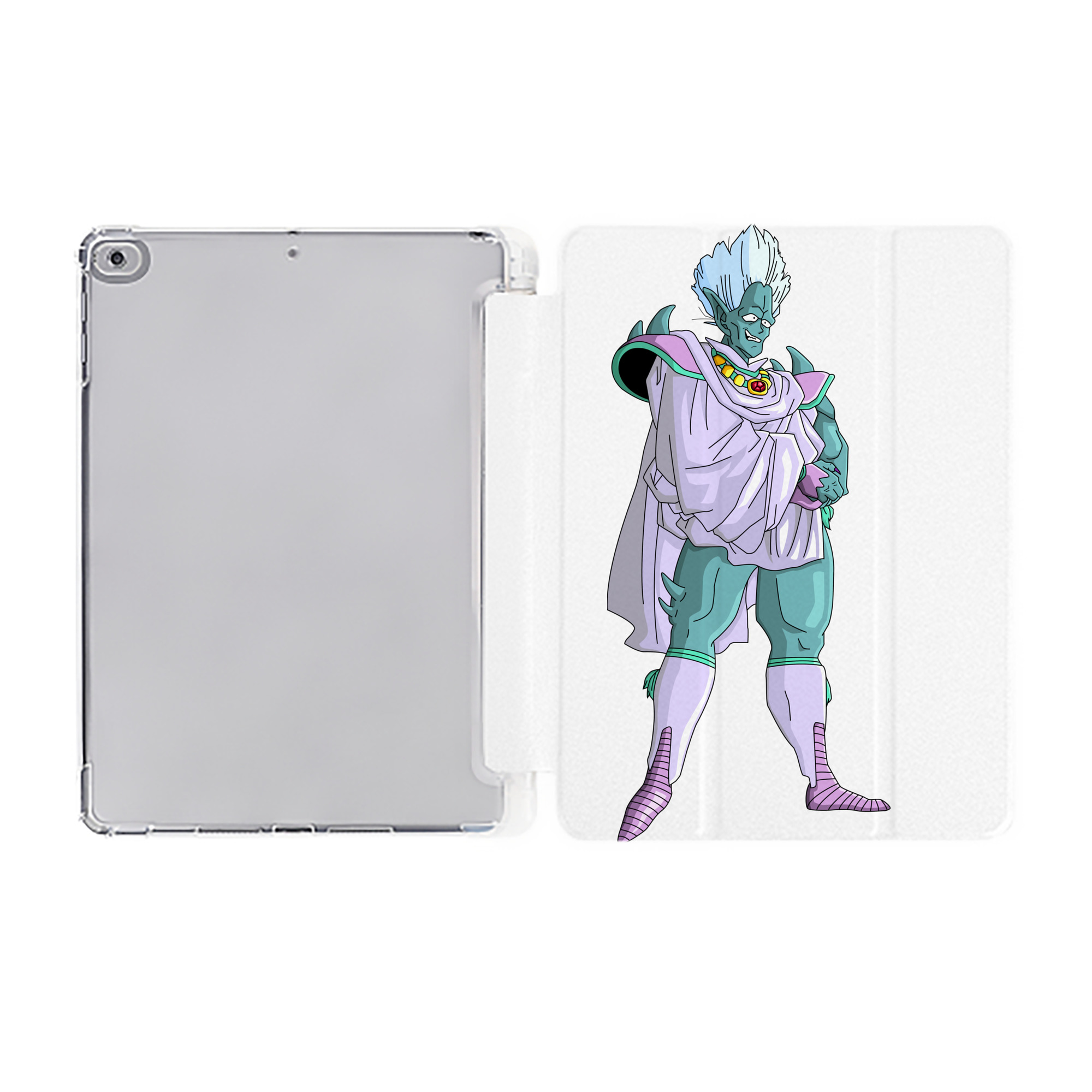 （画像用） ドラゴンボール DRAGON BALL IPad ケース ペン収納付き 三つ折りスタンド PUレザー×シリコン 対応機種9.5/10.5/10.9インチ